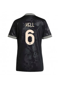 Juventus Lloyd Kelly #6 Fotballdrakt Tredje Klær Dame 2025-26 Korte ermer